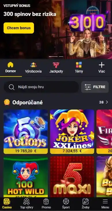 fortuna casino mobilná aplikácia